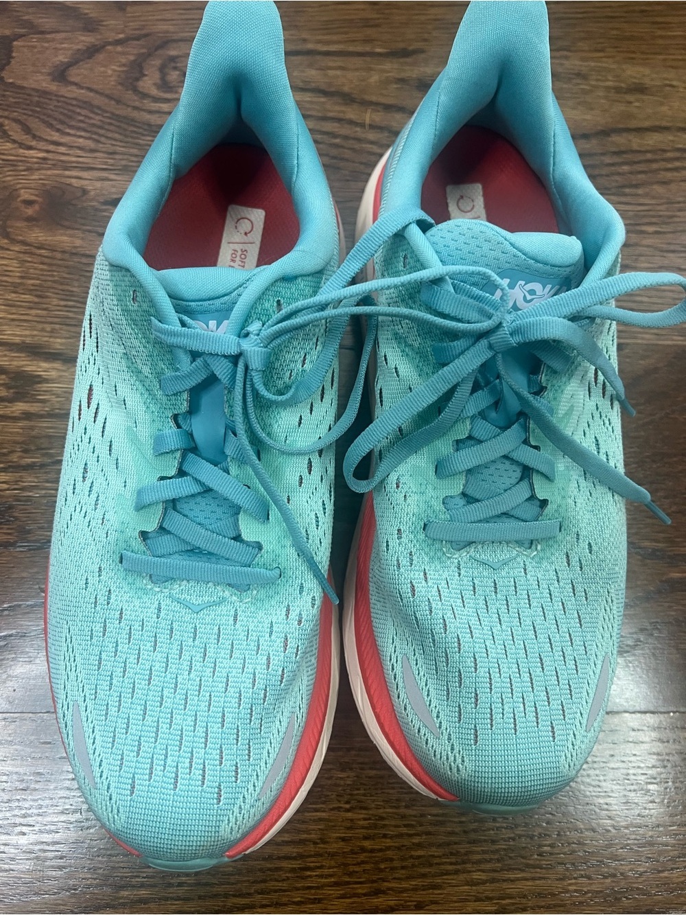 Hoka One One Women's Aquarelle Colorway Clifton 8 Athletic